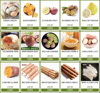 国美扶贫频道 绿色餐桌新选择，无公害食品触手可及